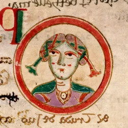 St. Euphemia: f.103v des Obitarium Sancti Spiritus